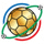 世界杯2026官方网站小型Logo - 橙色足球图标